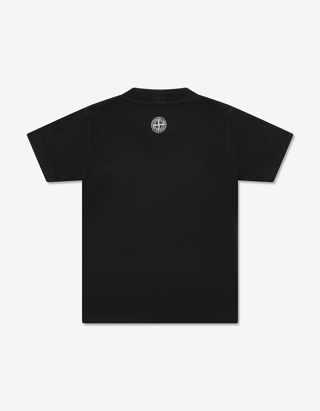 Boys Cotton Jersey T-Shirt in Black
