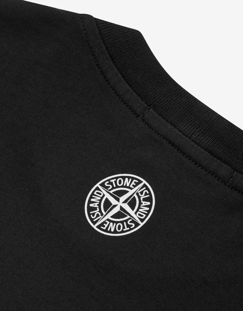 Boys Cotton Jersey T-Shirt in Black