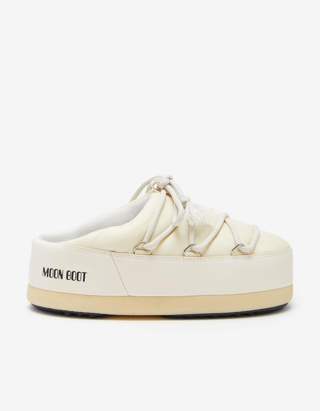 Moon Boot Kids EVX Nylon Mules in Ivory, 5 of 4