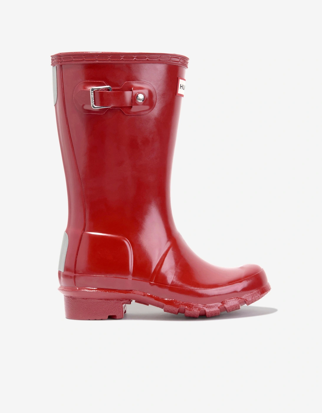 Kids Original Gloss Wellington Boots in Red