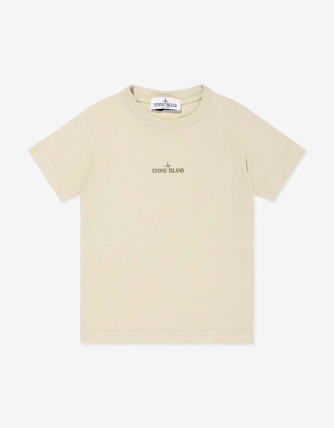 Boys Logo T-Shirt in Beige, 5 of 4