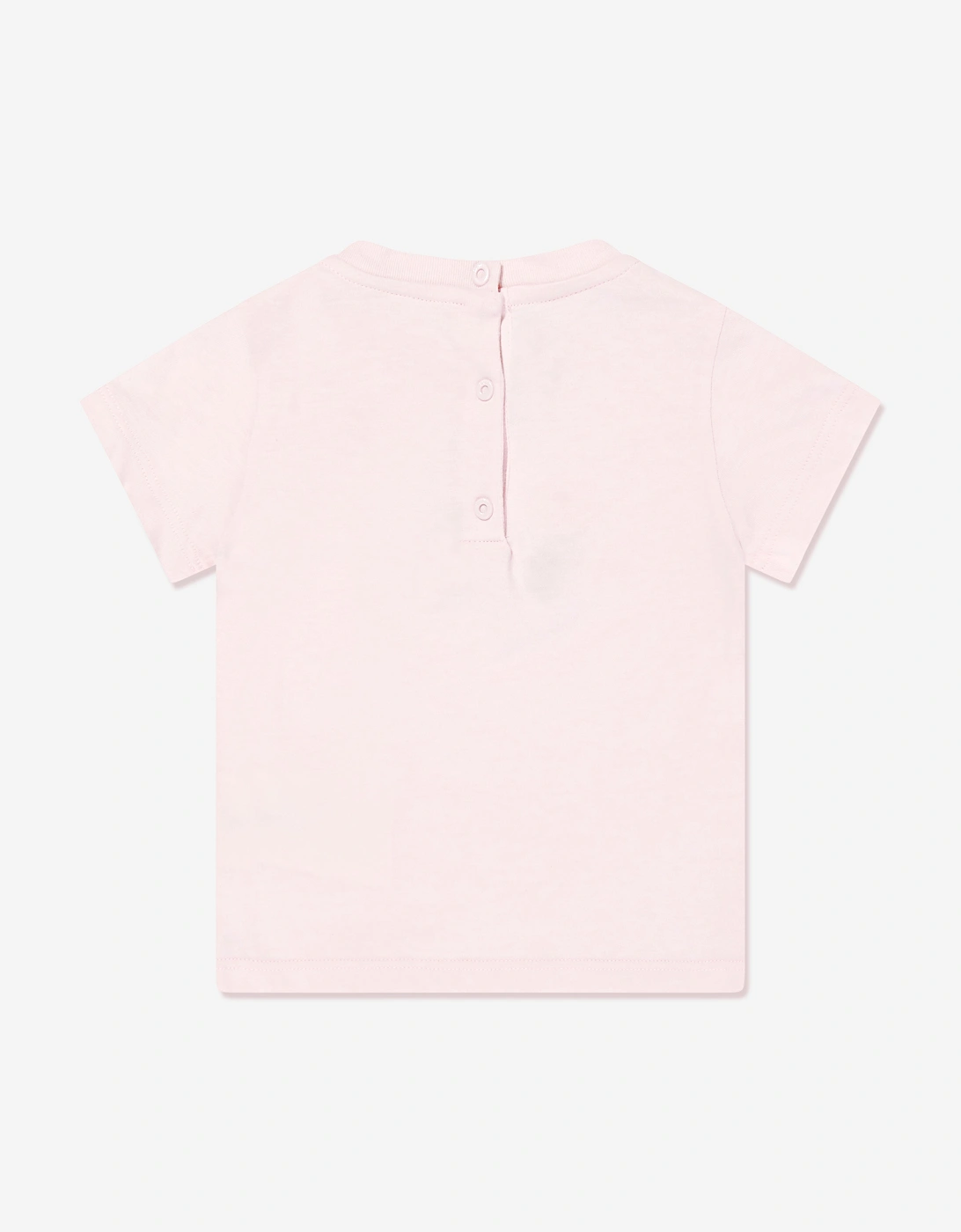 Baby Girls Bear T-Shirt in Pink