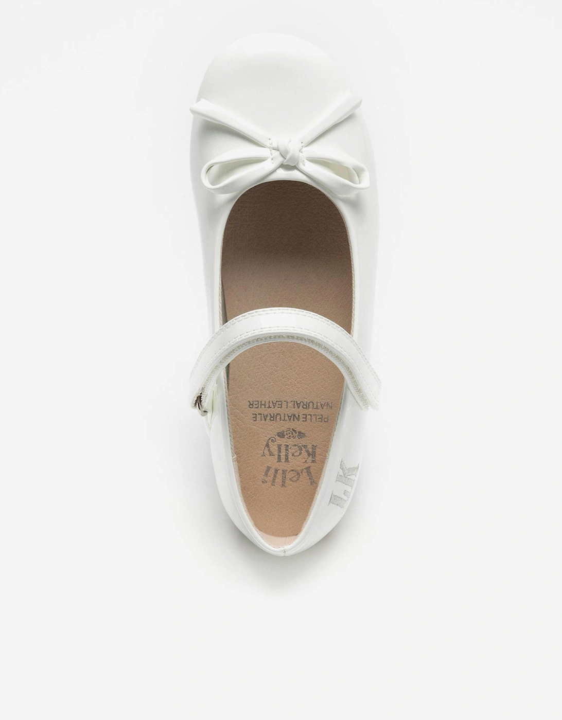 Girls Erica Ballerina Shoes in White