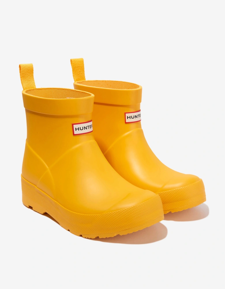 Kids Play Wellington Boots in Yellow