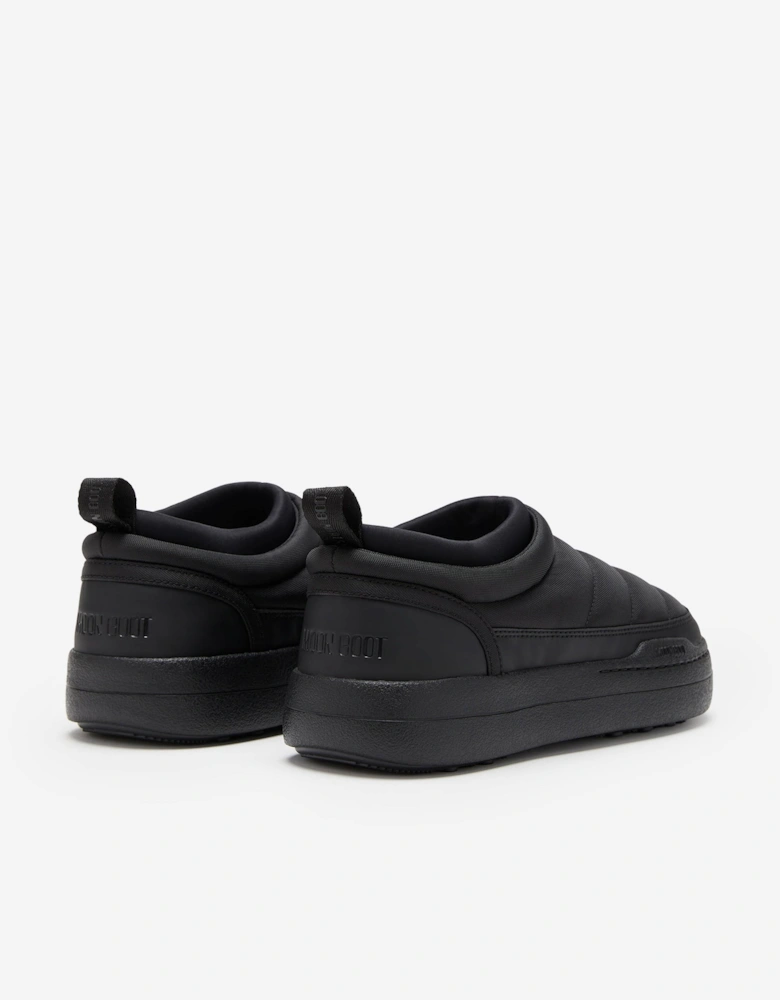 Moon Boot Kids Park Soft Slippers in Black