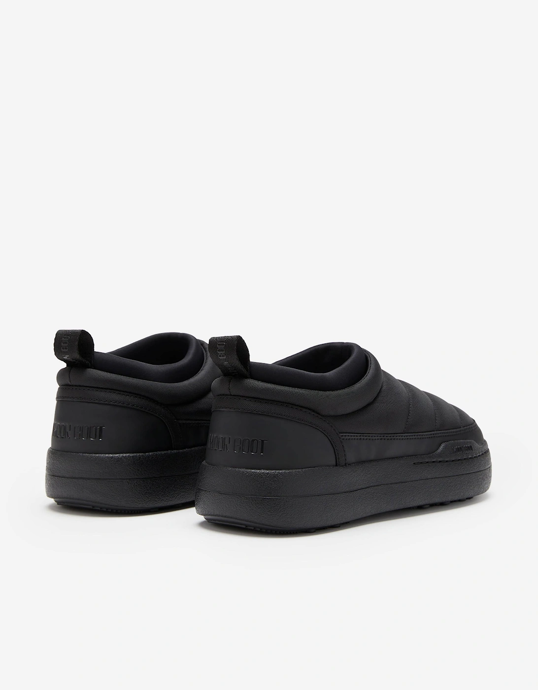 Moon Boot Kids Park Soft Slippers in Black