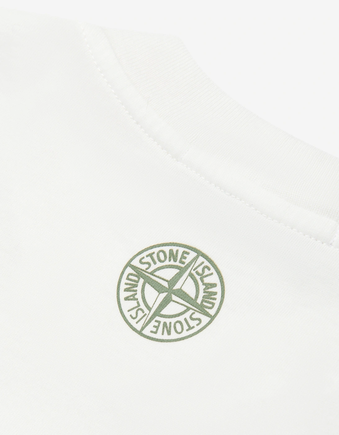 Boys Cotton Jersey T-Shirt in Ivory