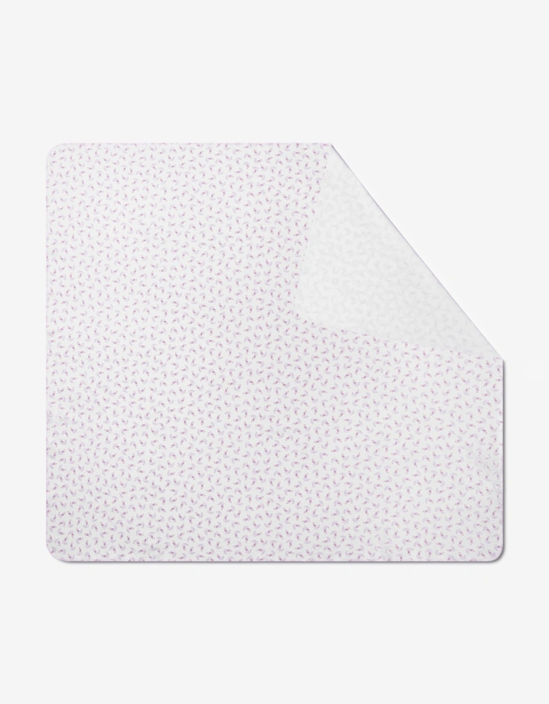Baby Girls Princess Swan Swaddle Blanket in White
