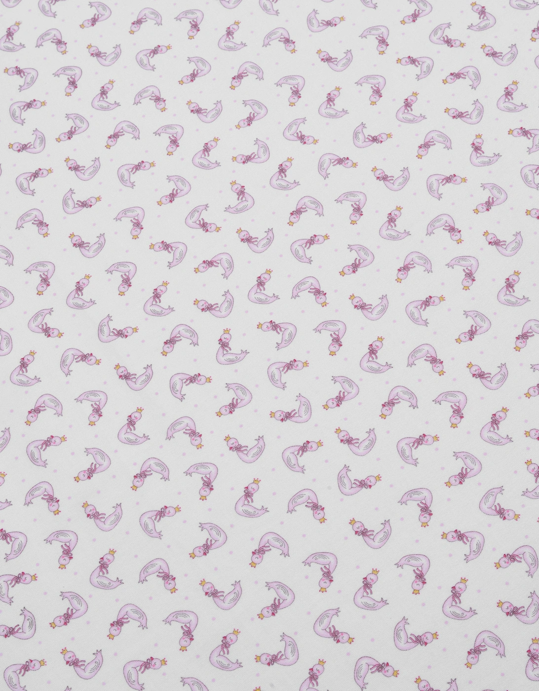 Baby Girls Princess Swan Swaddle Blanket in White