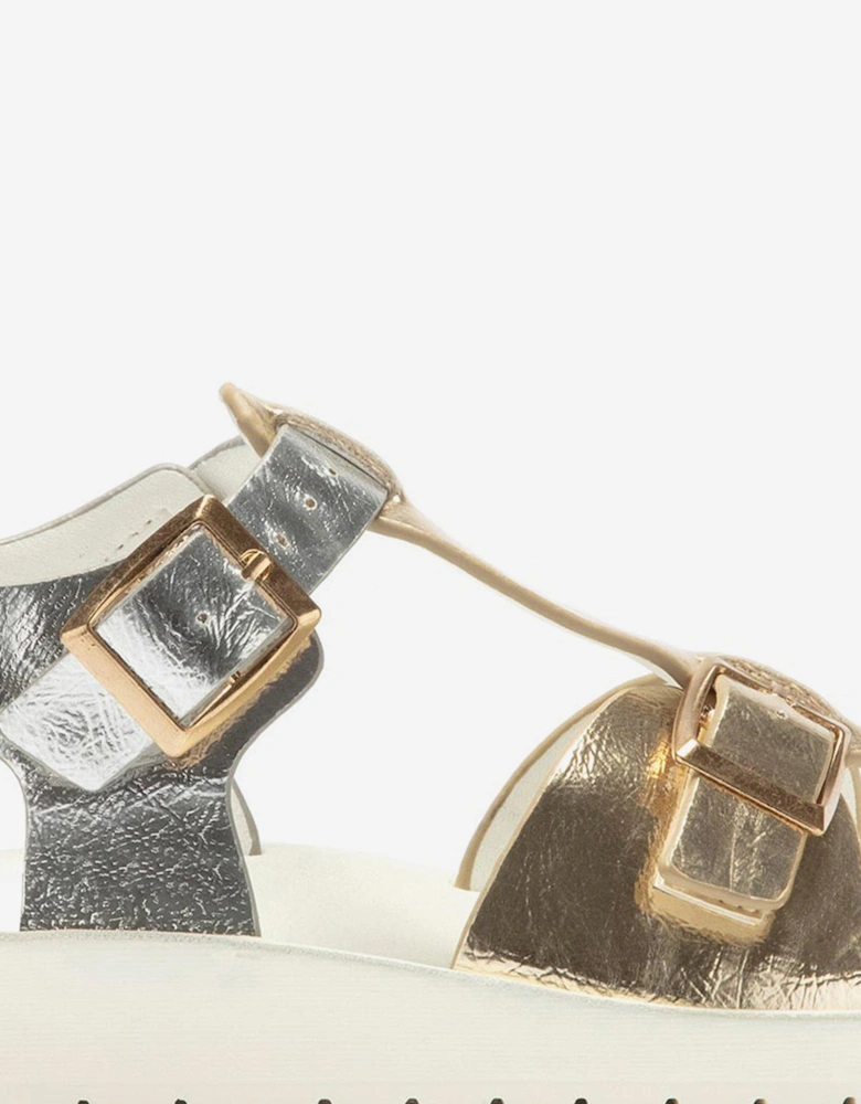 Girls Agata Sandals in Gold