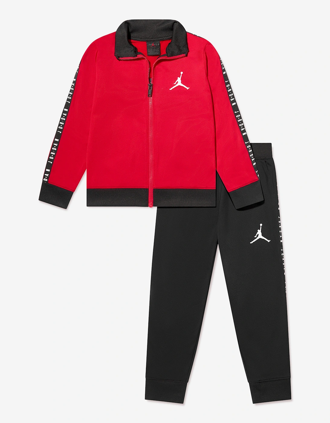 Jordan Boys Air Jordan Tricot Tracksuit in Red, 5 of 4