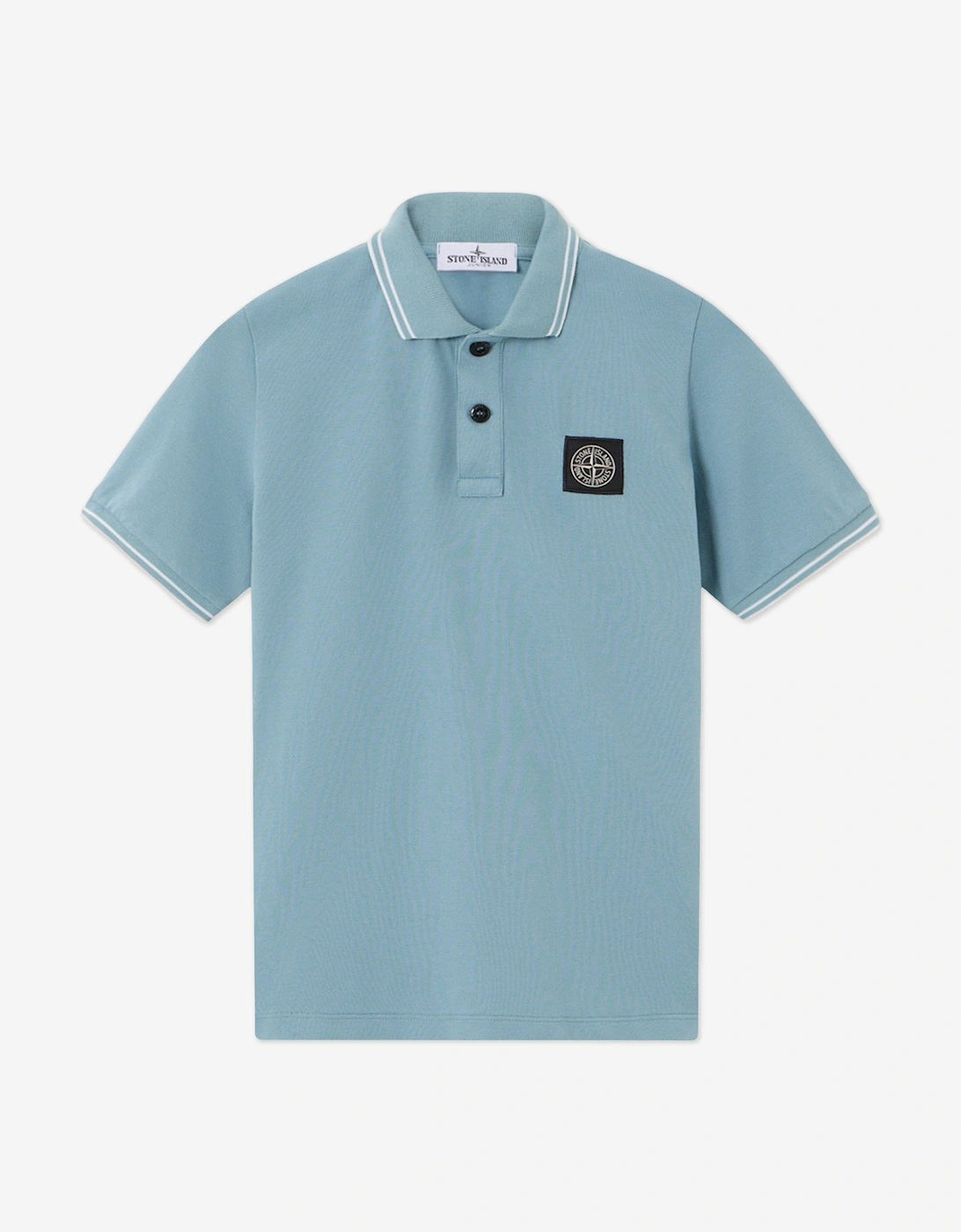 Boys Compass Logo Polo Shirt in Blue, 5 of 4