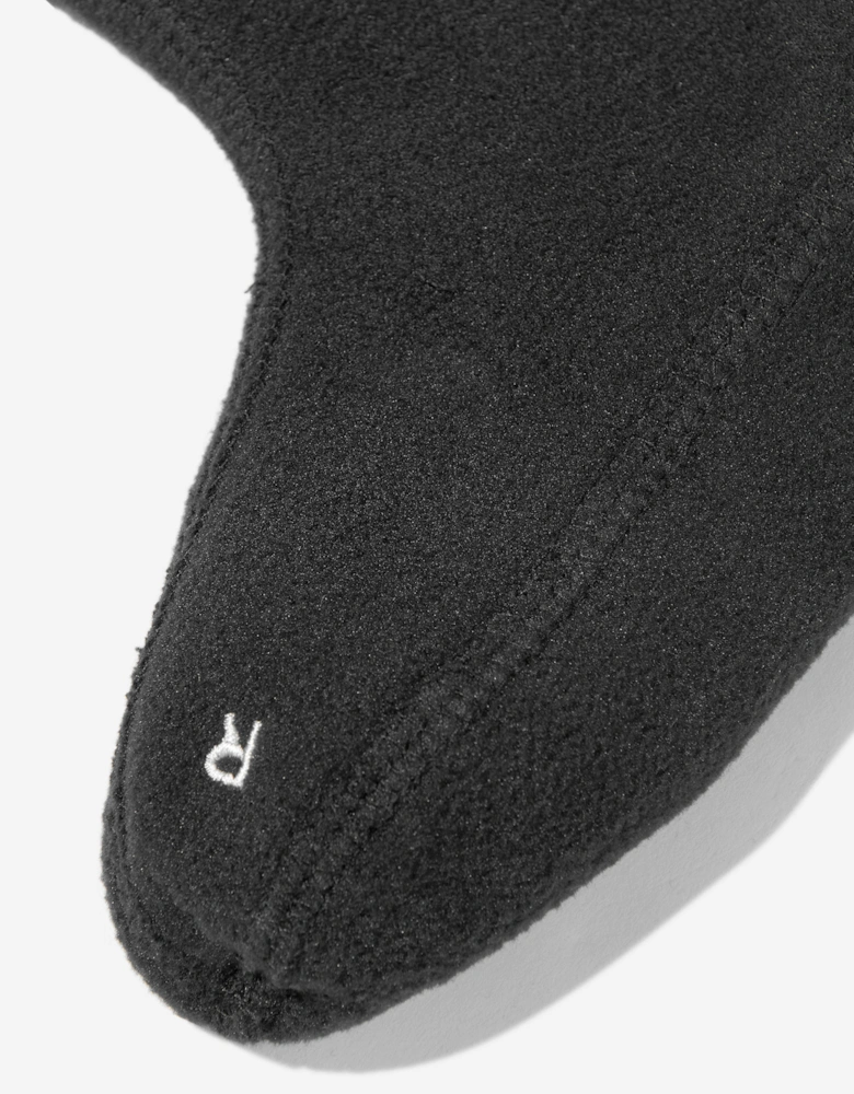 Kids Recycled Fleece Boot Socks in Black