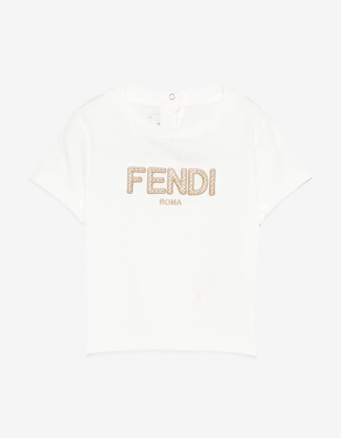 Baby Boys Logo T-Shirt in White
