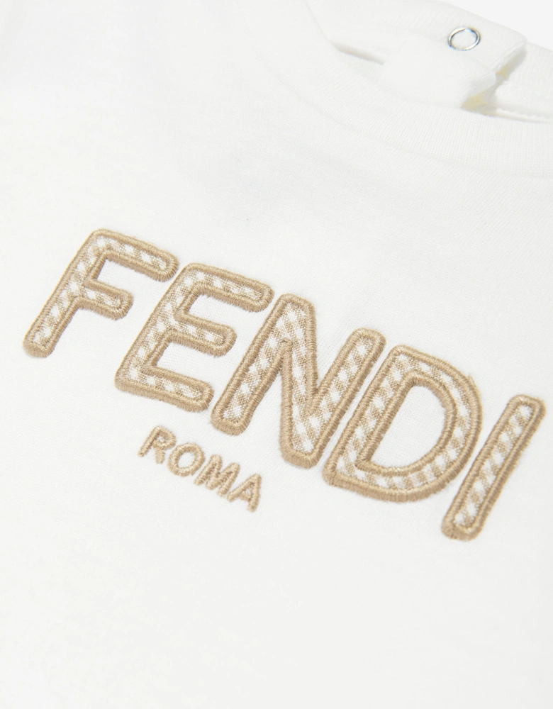 Baby Boys Logo T-Shirt in White