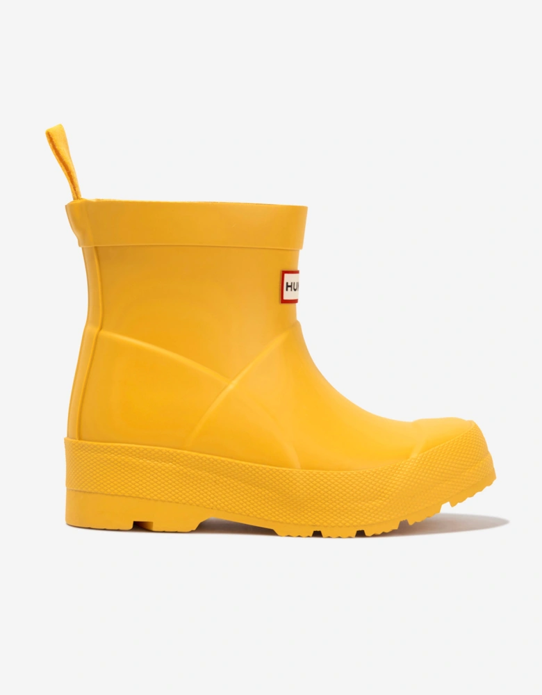 Kids Play Wellington Boots in Yellow