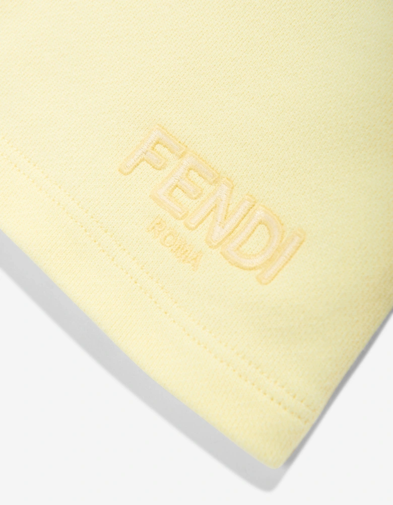 Baby Logo Shorts in Yellow