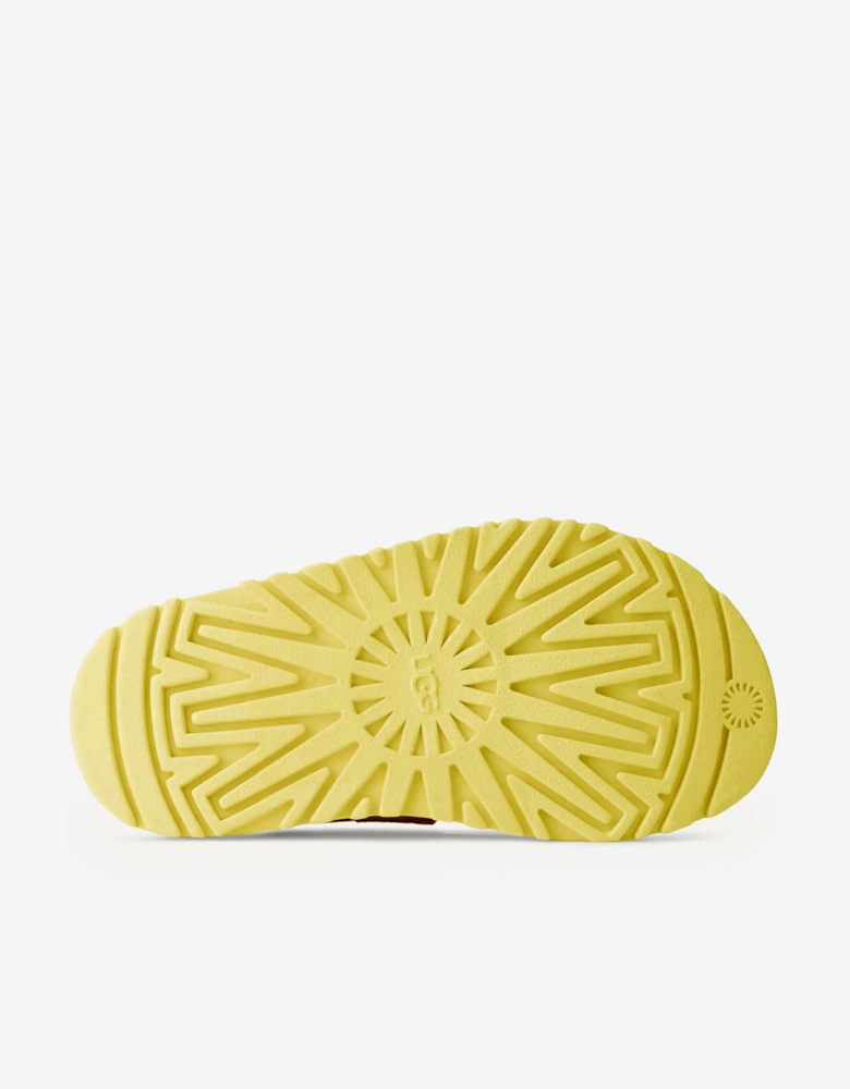 Girls GoldenGlow Slide in Yellow