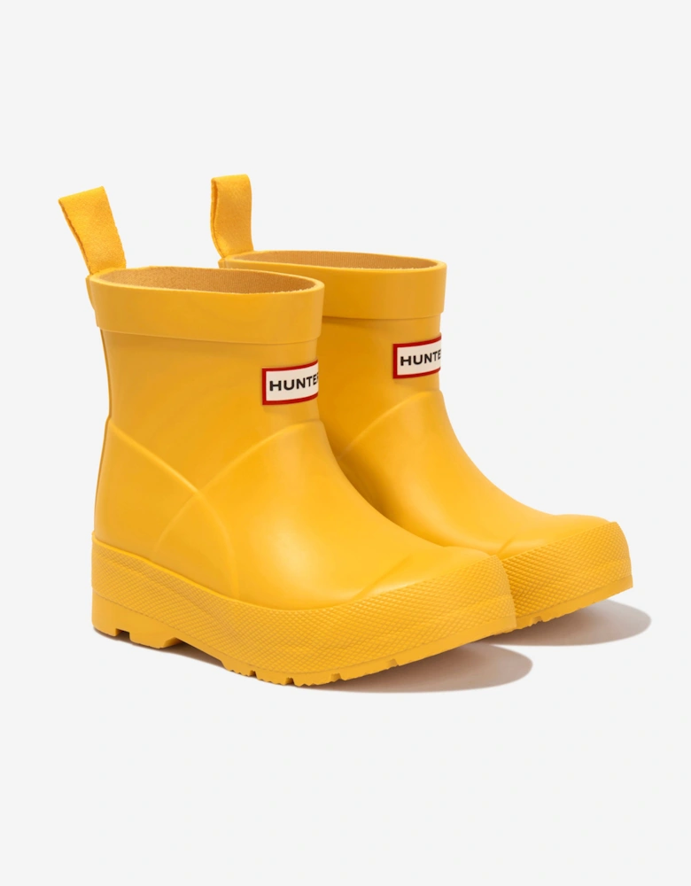 Kids Play Wellington Boots in Yellow