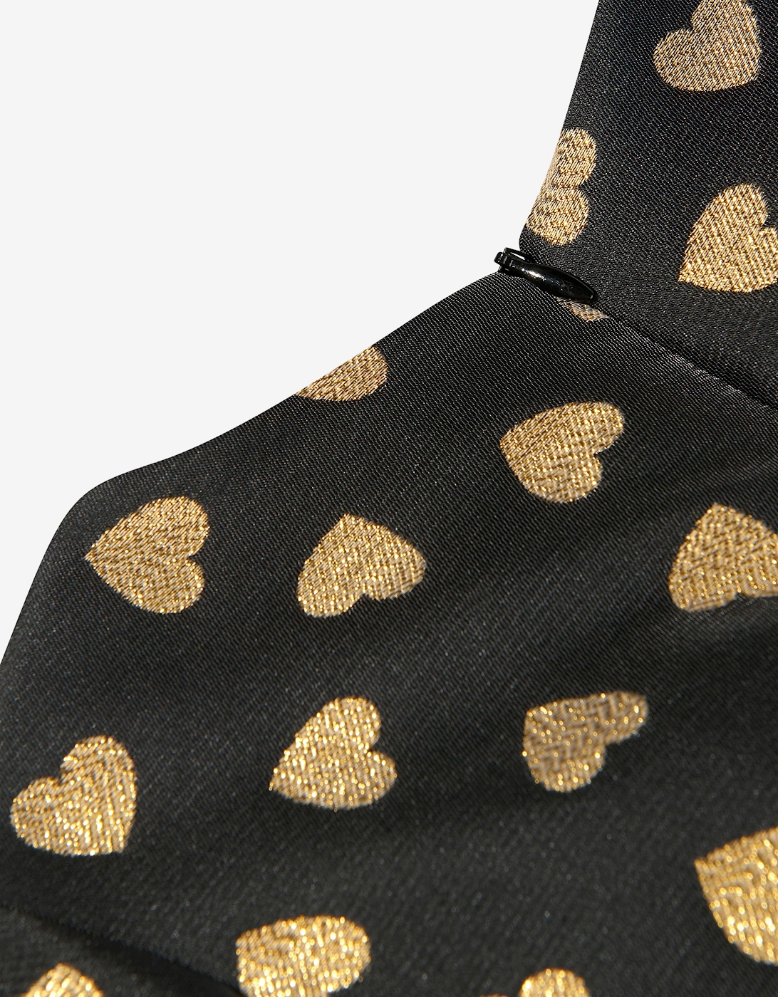 Girls All Over Hearts Dress in Black