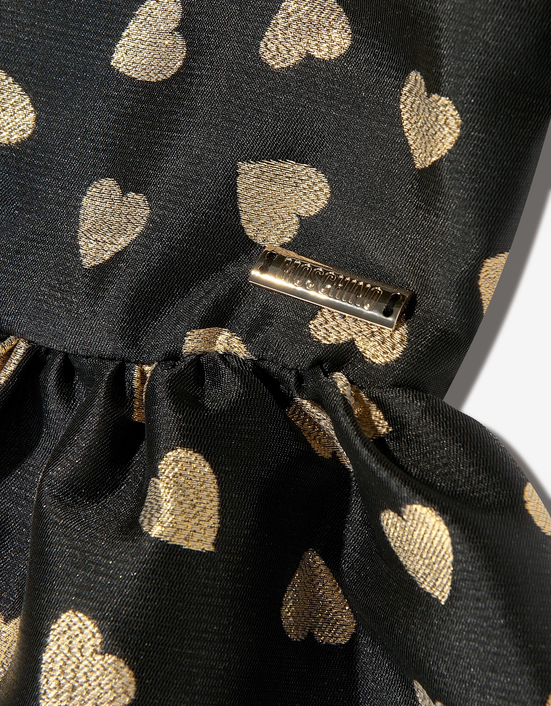 Girls All Over Hearts Dress in Black