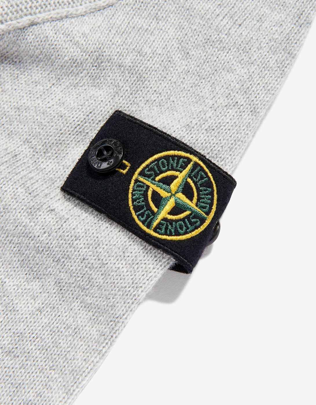 Kids Wool Polo Jumper in Grey