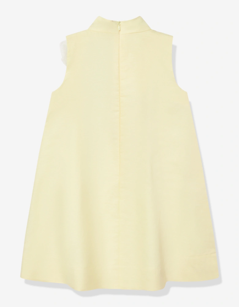Girls Ring A Roses Dress in Yellow