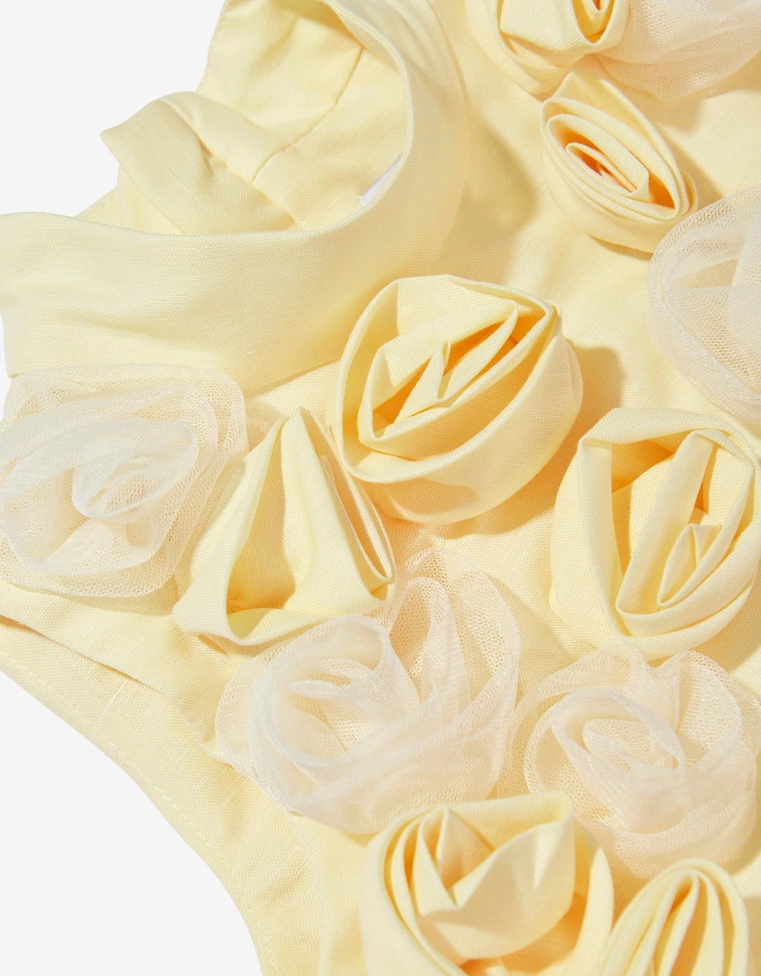 Girls Ring A Roses Dress in Yellow