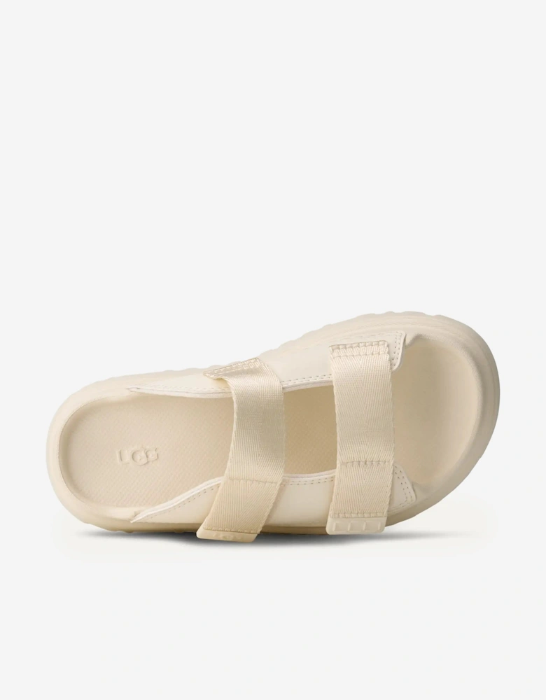 Girls GoldenGlow Slide in Ivory