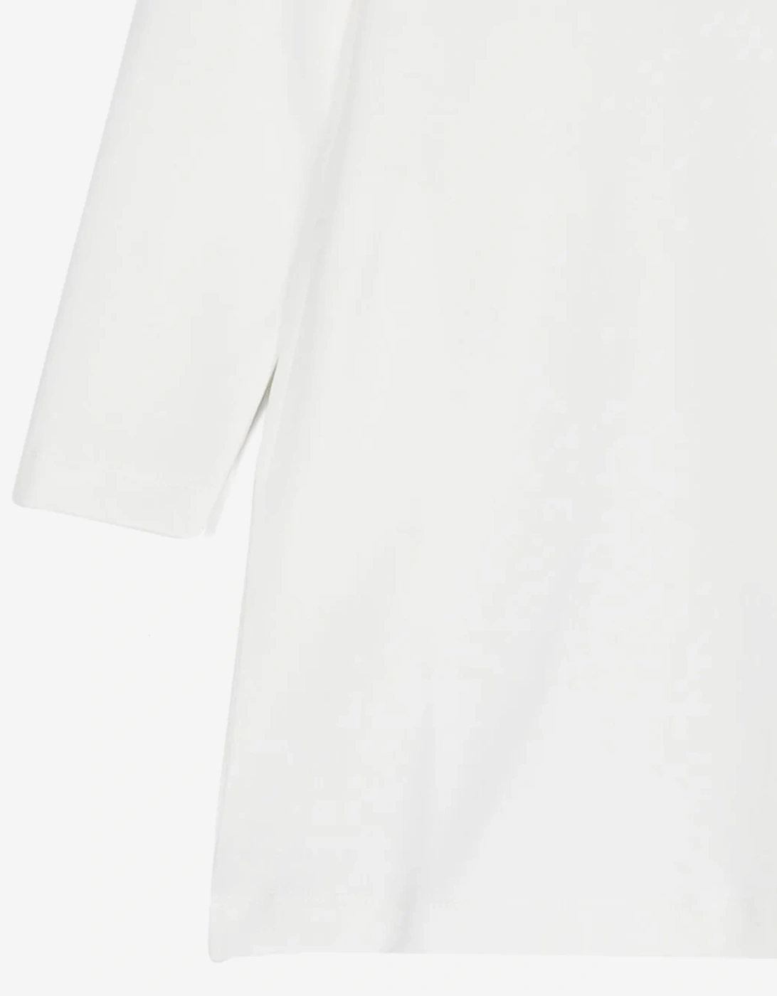 Girls Teddy Bear Jersey Dress in Ivory