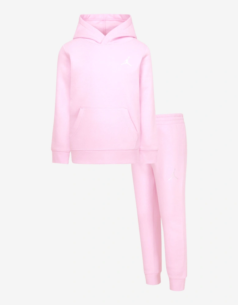 Jordan Girls Essential Tracksuit in Pink