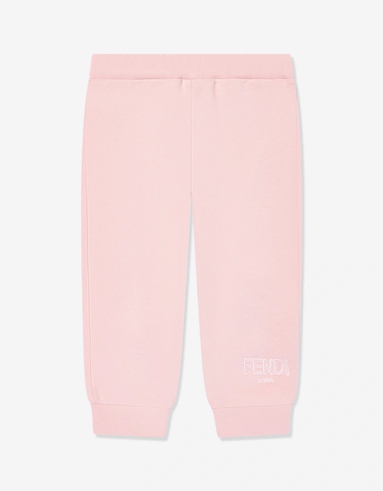 Baby Girls Logo Joggers in Pink