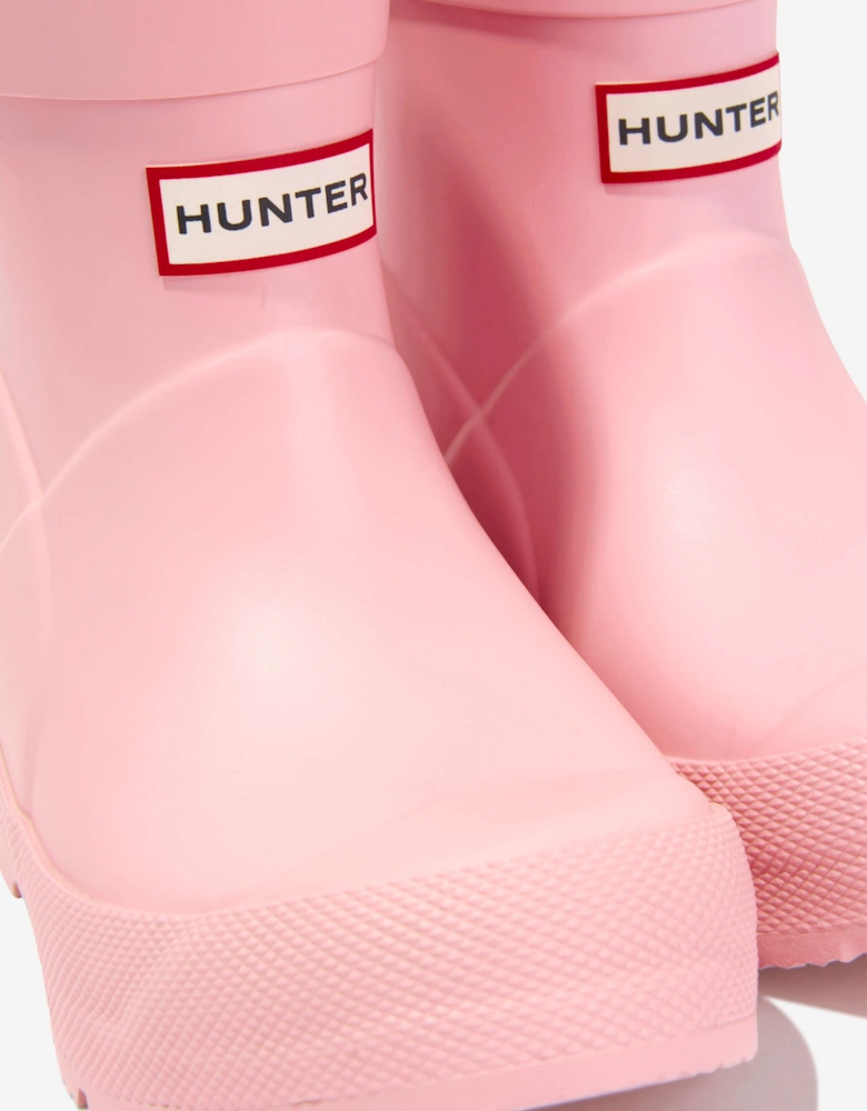 Girls Play Wellington Boots in Pink