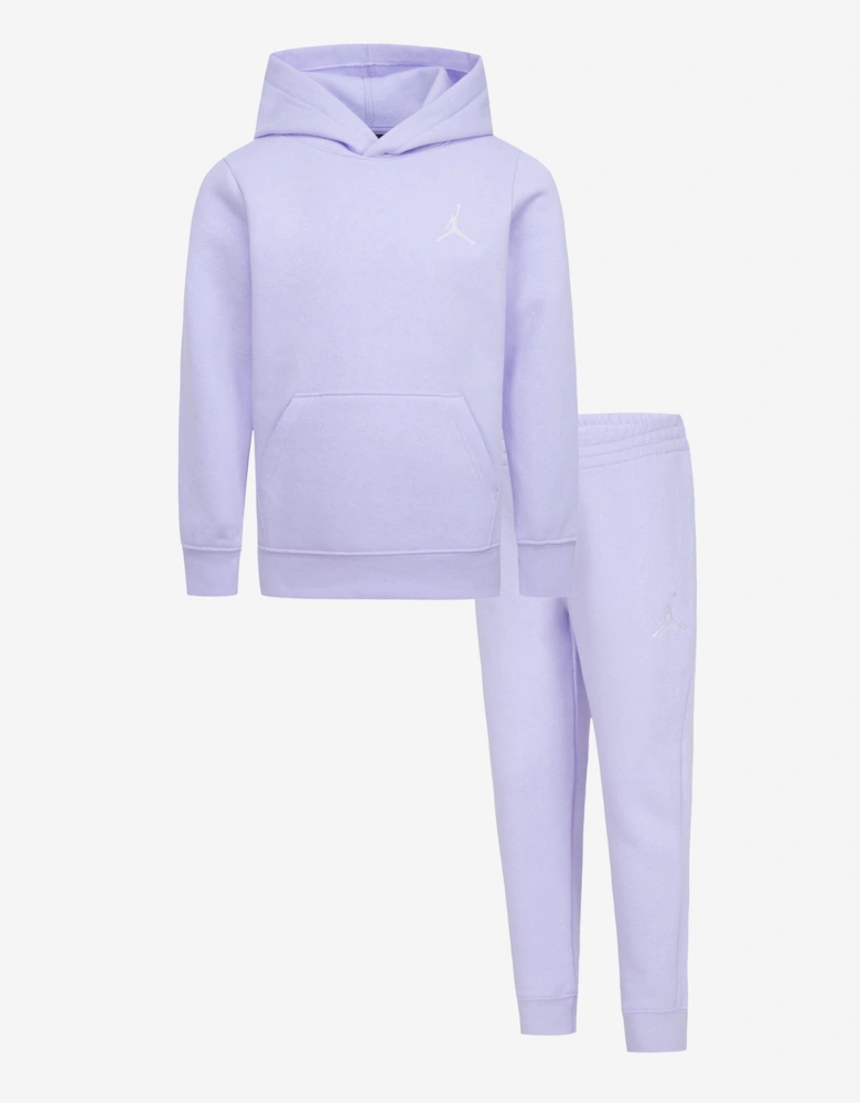 Jordan Girls Essential Tracksuit in Purple