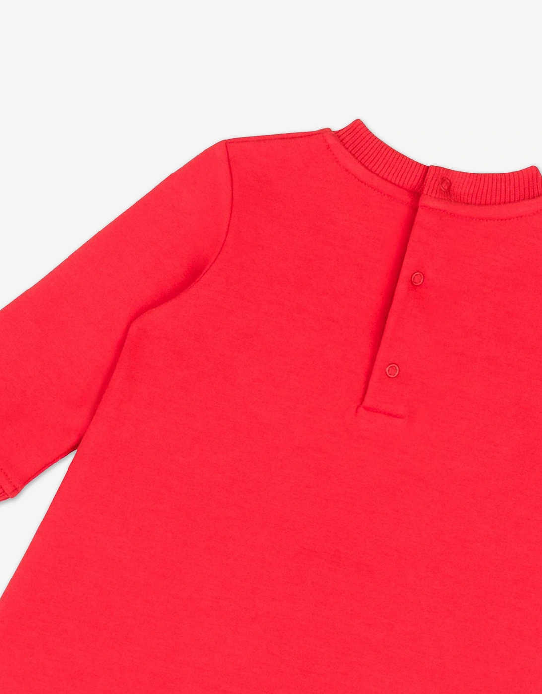 Baby Girls Bear Sweater Dress in Red
