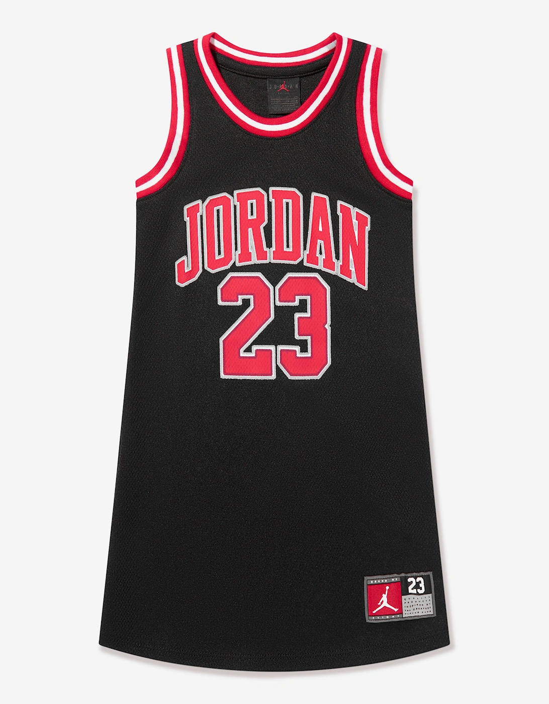 Jordan Girls 23 Jersey Dress in Black, 5 of 4