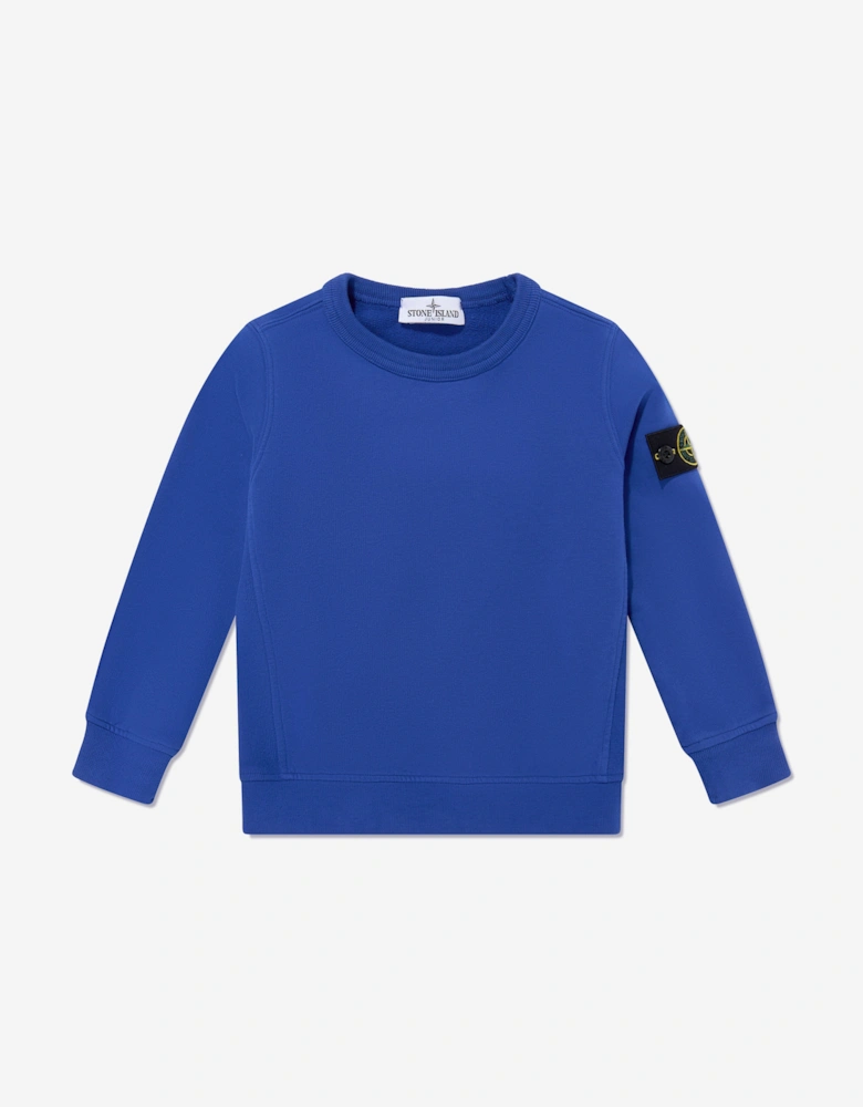 Boys Logo Sweatshirt in Blue