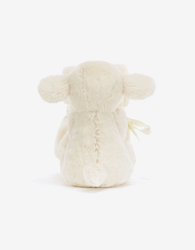 Bashful Lamb Soother in Ivory (34cm)