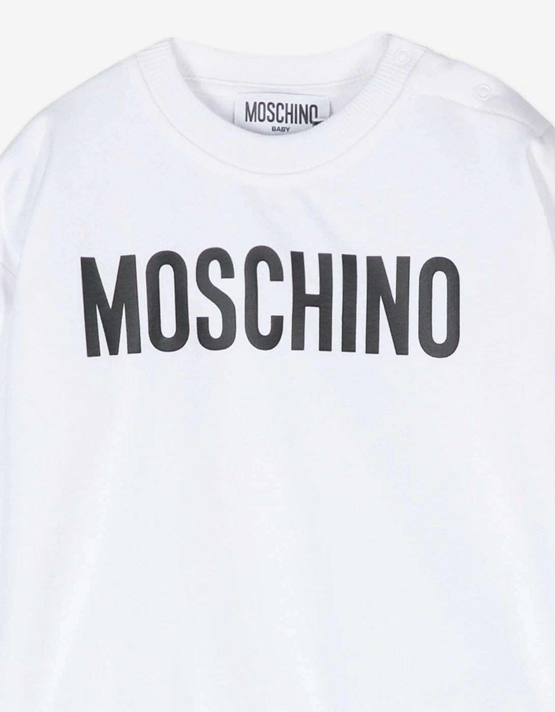 Baby Logo Sweatshirt in White