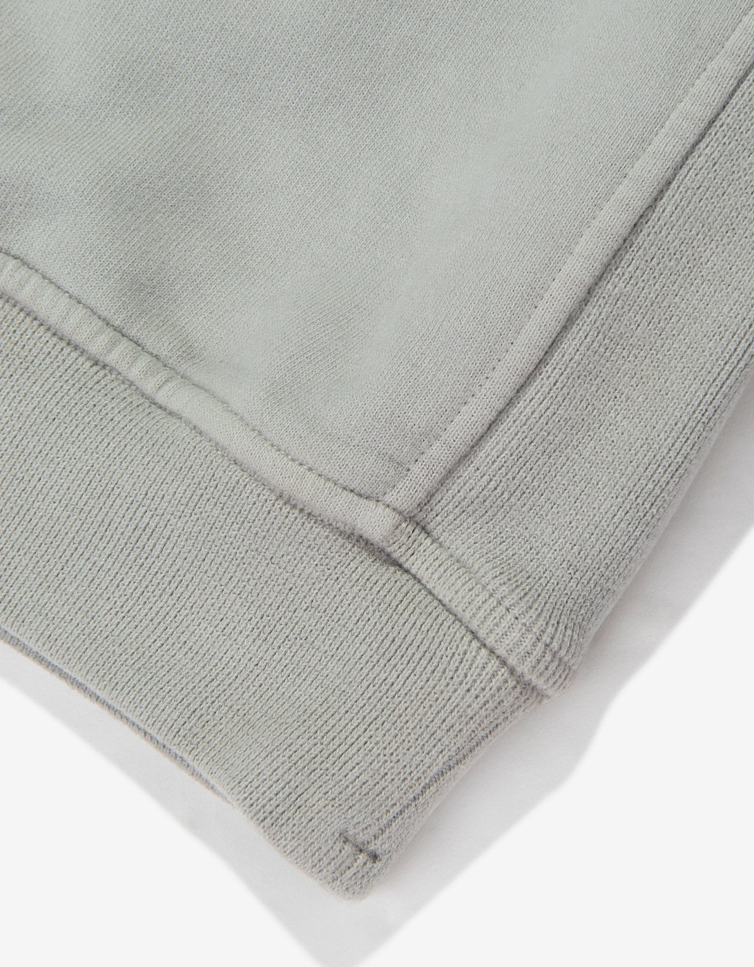 Boys Melange Organic Cotton Fleece Sweatshirt in Grey