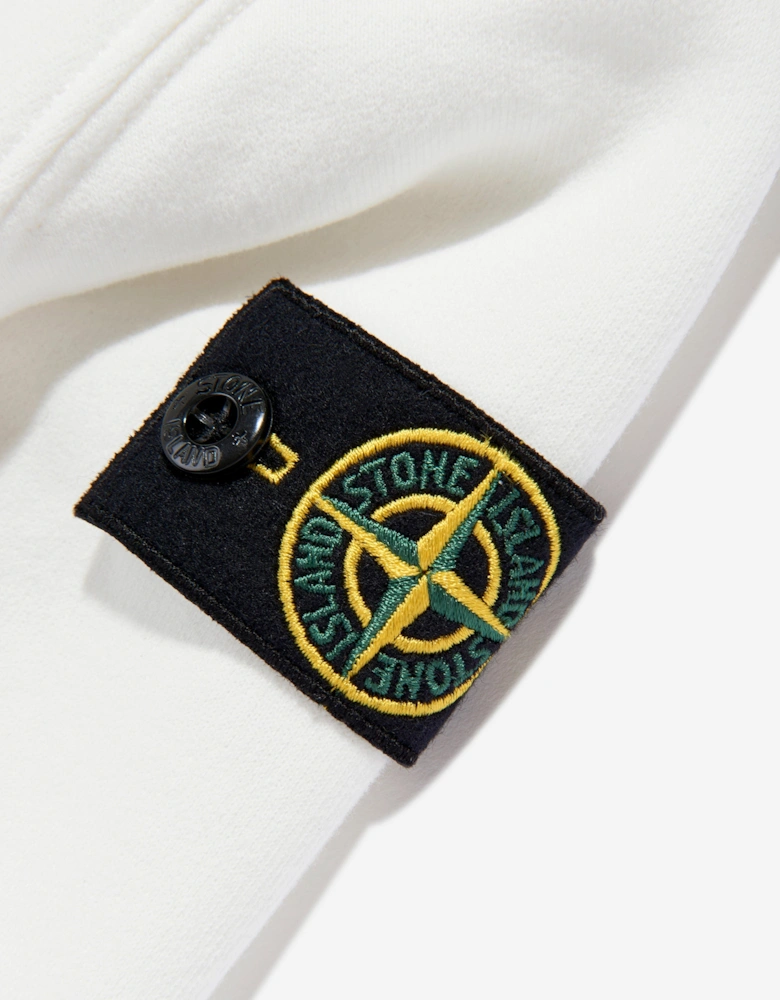 Boys Logo Sweatshirt in Ivory