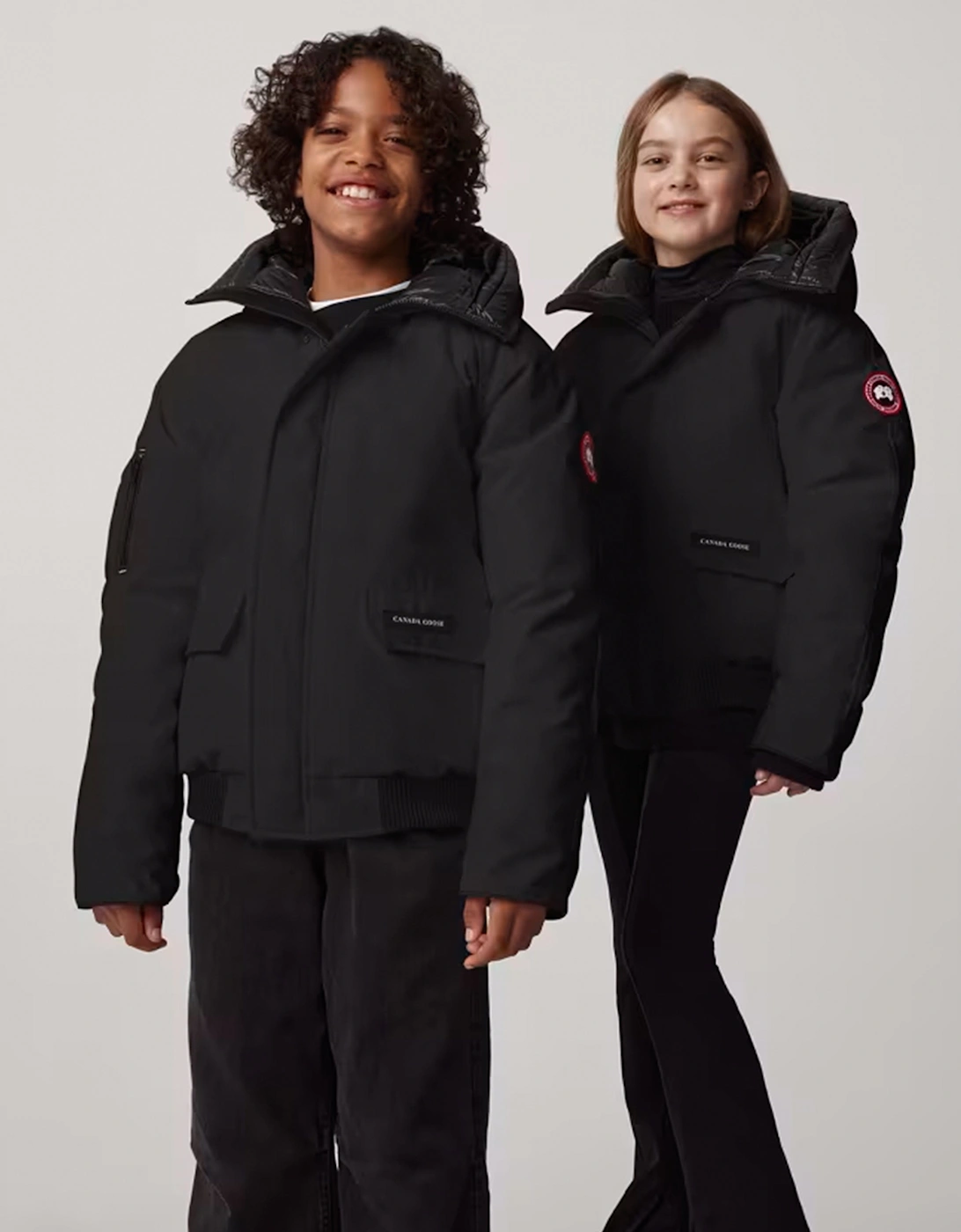 Kids Chilliwack Bomber in Black