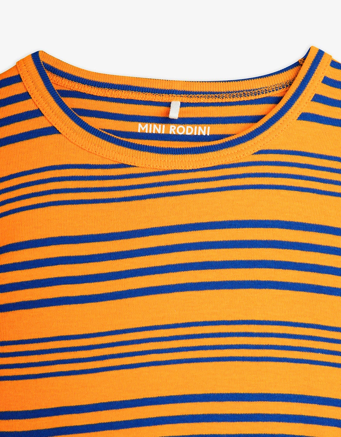 Kids Striped T-Shirt in Orange