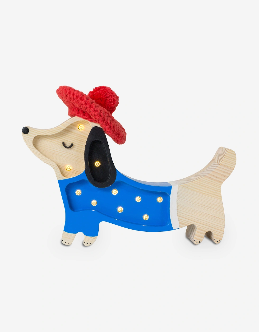 Puppy Mini Lamp in Blue (23x14x5 cm), 5 of 4