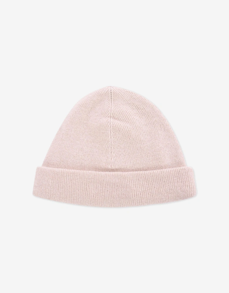 Baby Bookish Beanie Hat in Beige