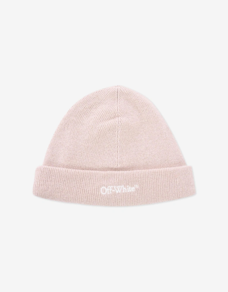 Baby Bookish Beanie Hat in Beige