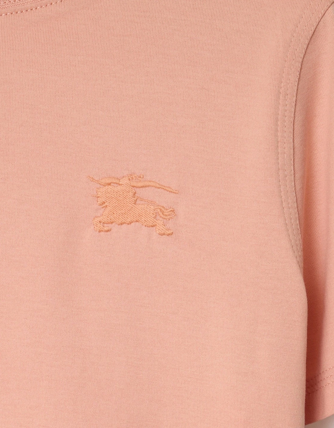 Girls Cedar Check Tape T-Shirt in Pink