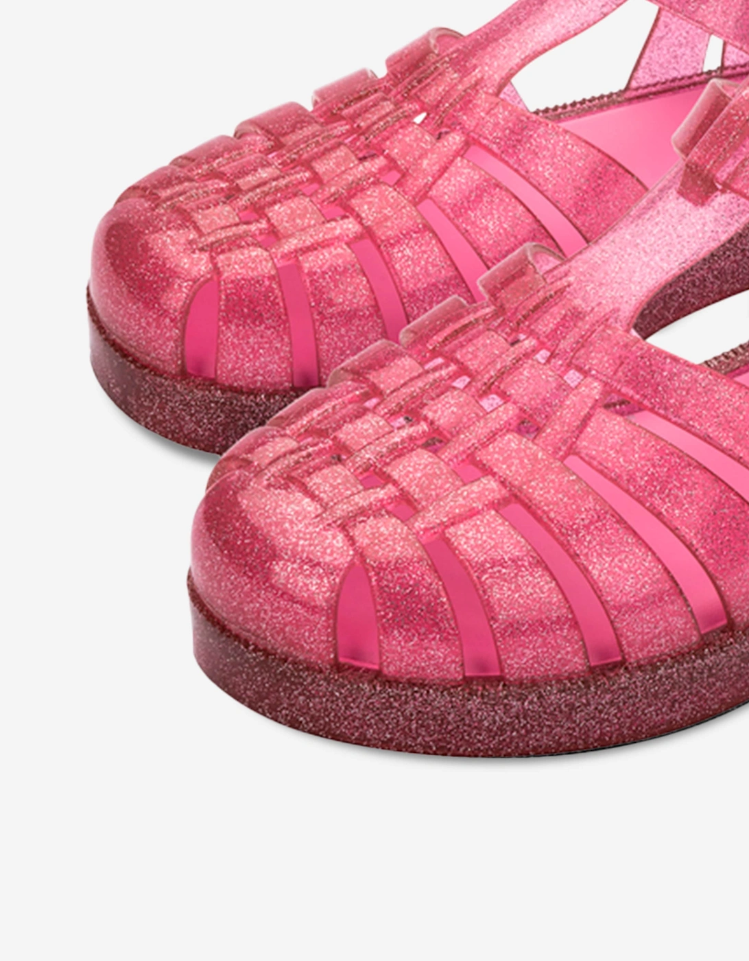 Girls Possession Shiny Sandals in Pink