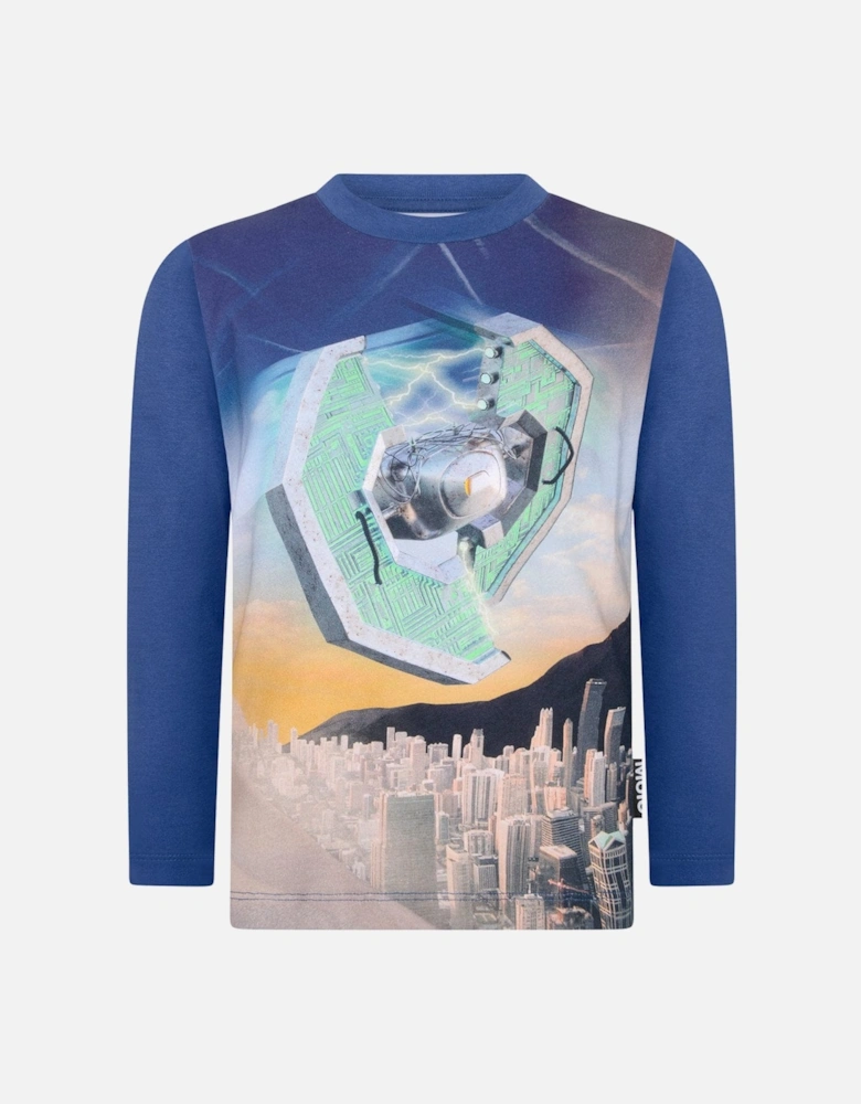Boys Organic Cotton Long Sleeve T-Shirt