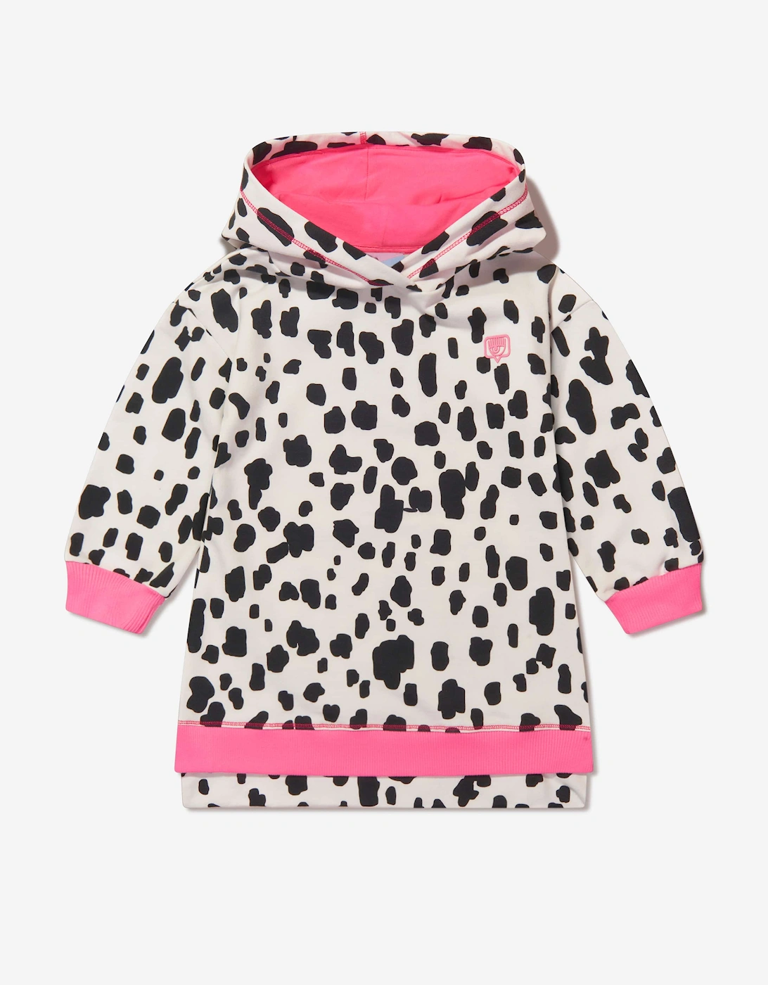 Girls Hooded Dalmation Dress, 5 of 4